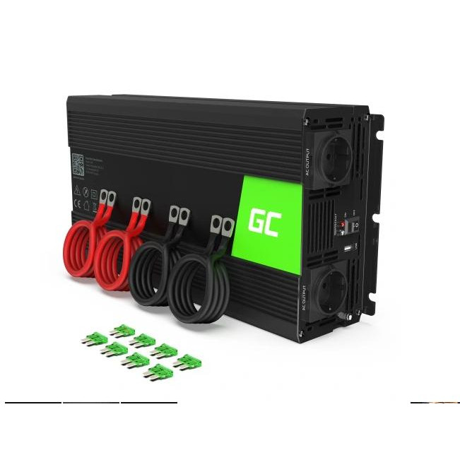 Інвертор (перетворювач) 12В/220В Suoer SUA-3000A